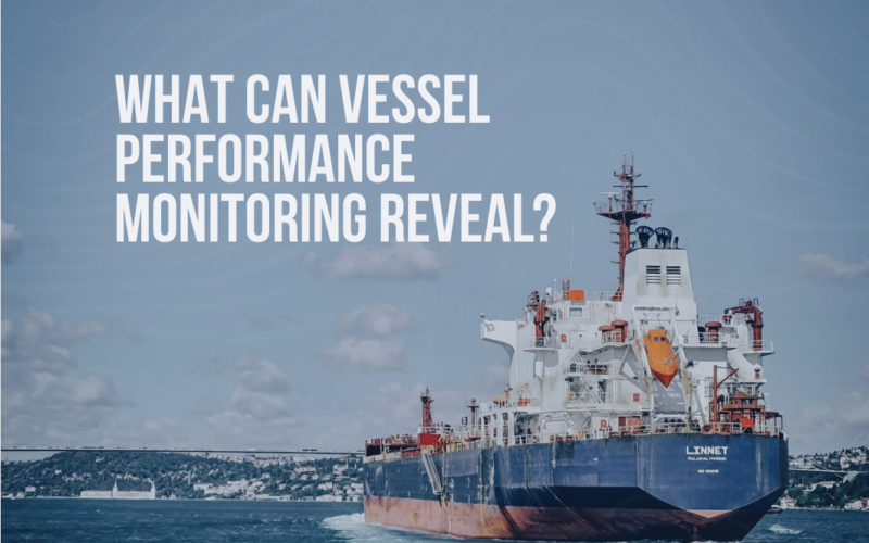What can vessel performance monitoring reveal?